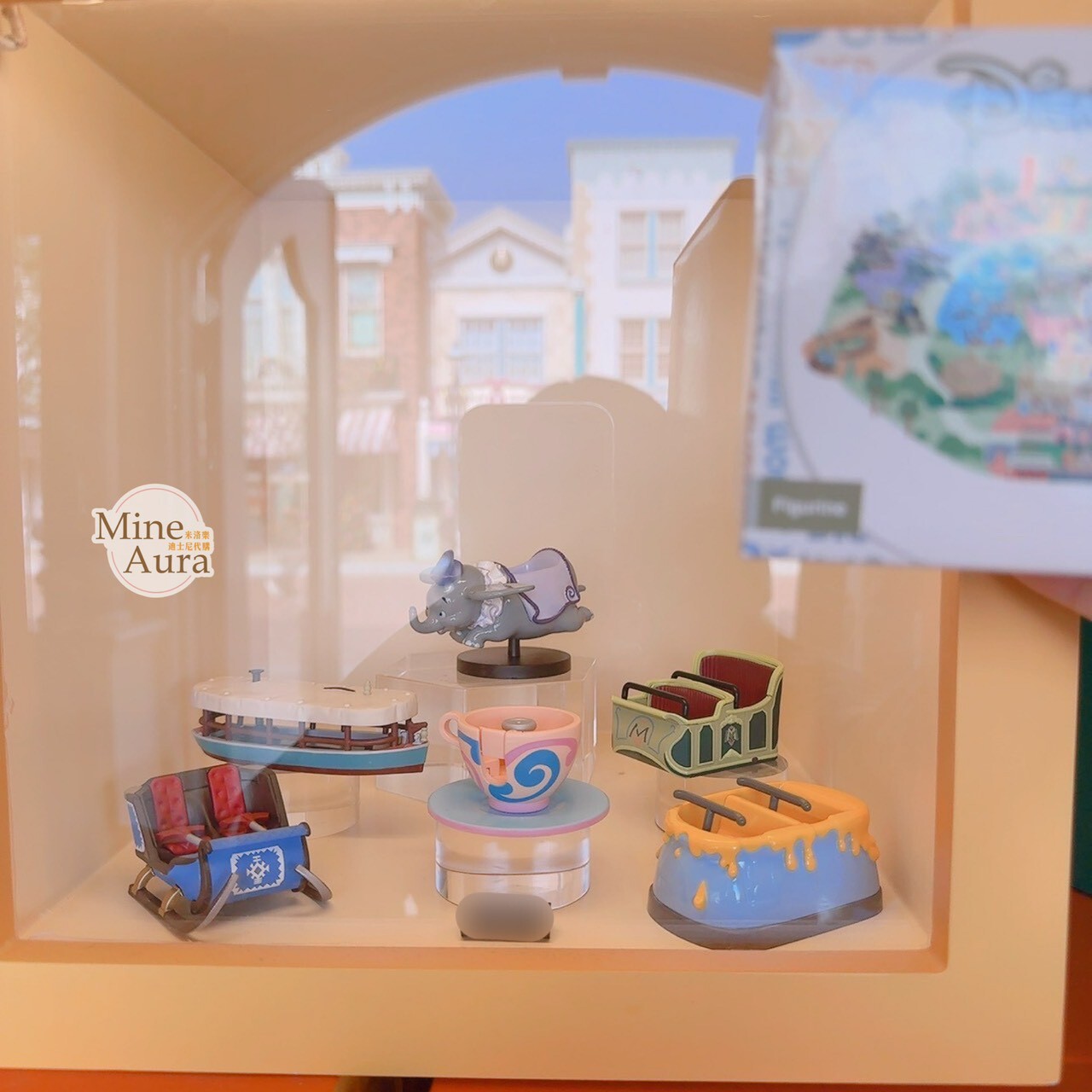 香港迪士尼 園區遊樂設施 造型 公仔 擺飾品 盲選盒 盲盒 -香港迪士尼樂園