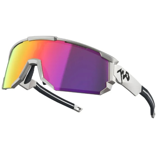 【720】Mars運動太陽眼鏡(A1903-SR/RD#消光銀/紅鍍膜片)#台灣製