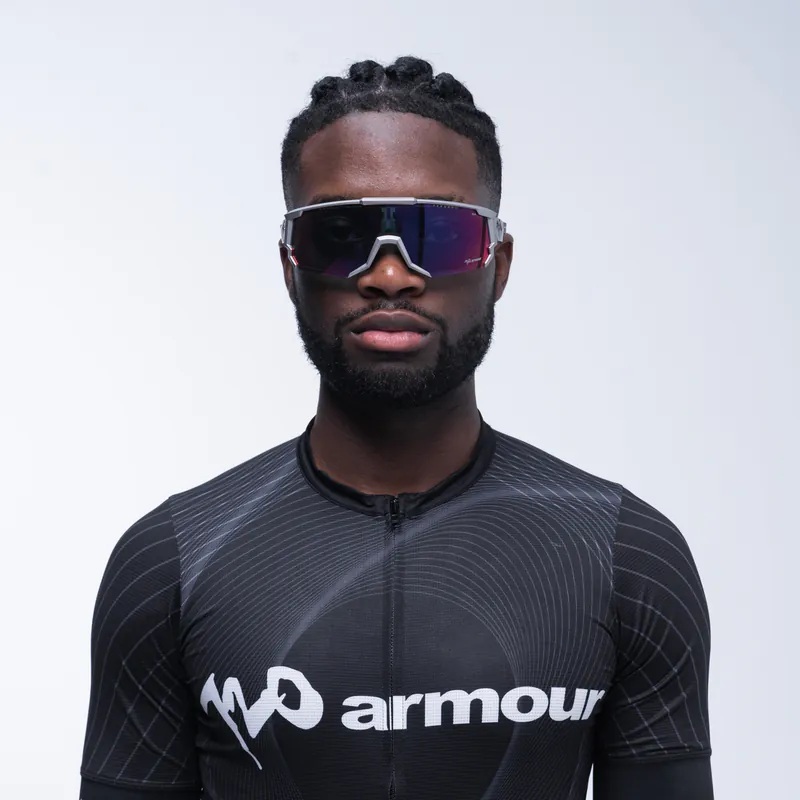 【720】Mars運動太陽眼鏡(A1903-SR/RD#消光銀/紅鍍膜片)#台灣製