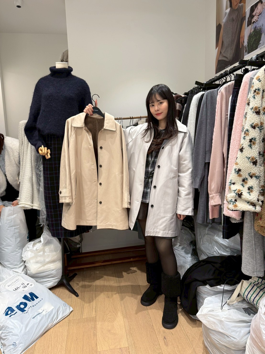 BG5353 雙面穿乾濕褸 (優惠碼不適用)