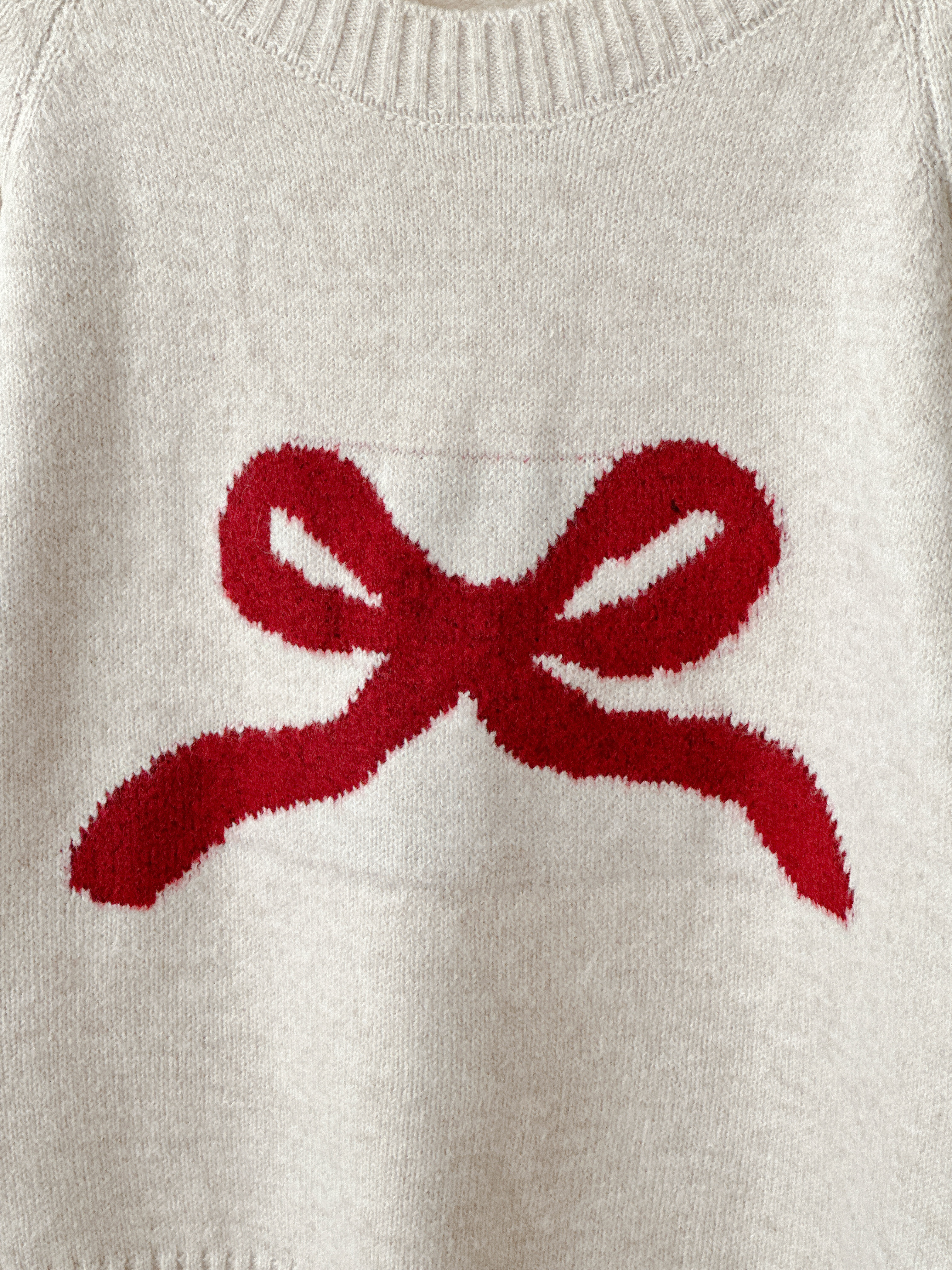 現貨🚚小編私推😍韓系大蝴蝶結針織上衣💕