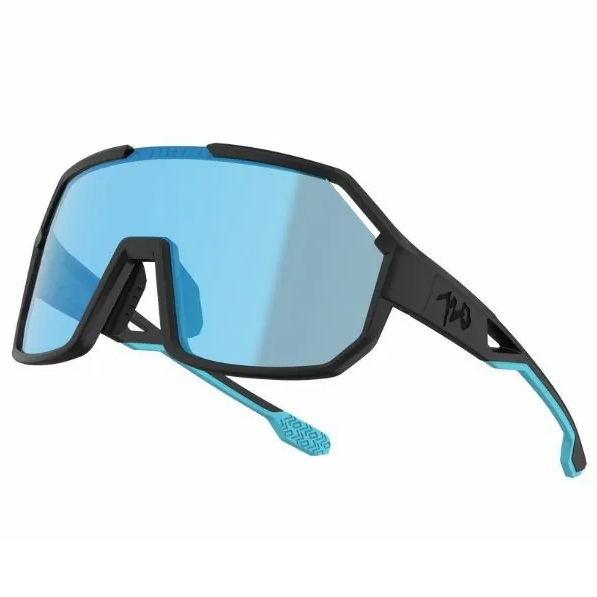 【720】Malatao變色款運動太陽眼鏡(B424-BK/BU-PX#消光黑/超藍-變色片)#台灣製