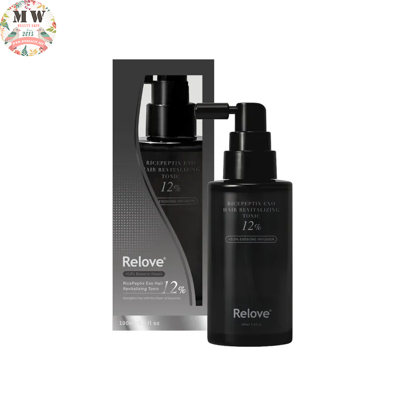 Relove 【30倍強健髮根】黑泌肽養髮液加強版12%