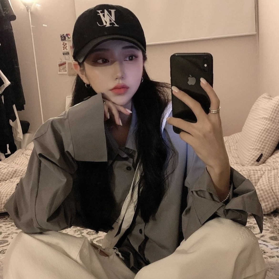 <現貨供應!!>WAL Wooalong 刺繡 大標 帽子 老帽 棒球帽 六色