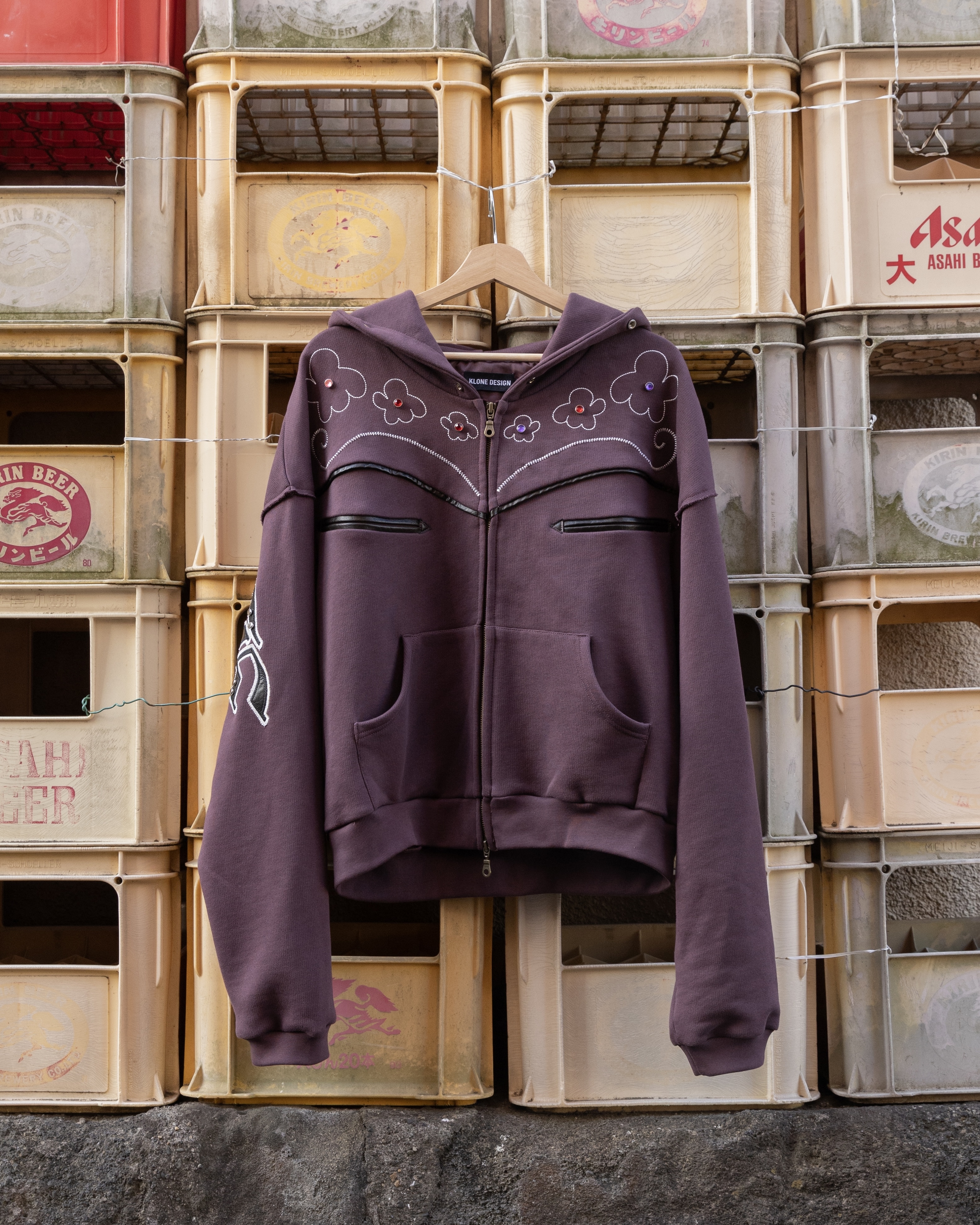 KLONE  - WESTERN ZIP HOODIE