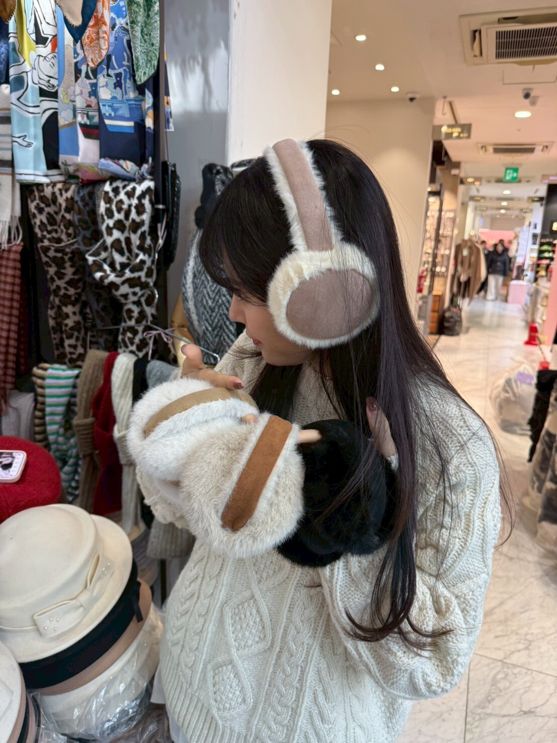 BN3204 冬日可愛毛毛耳罩