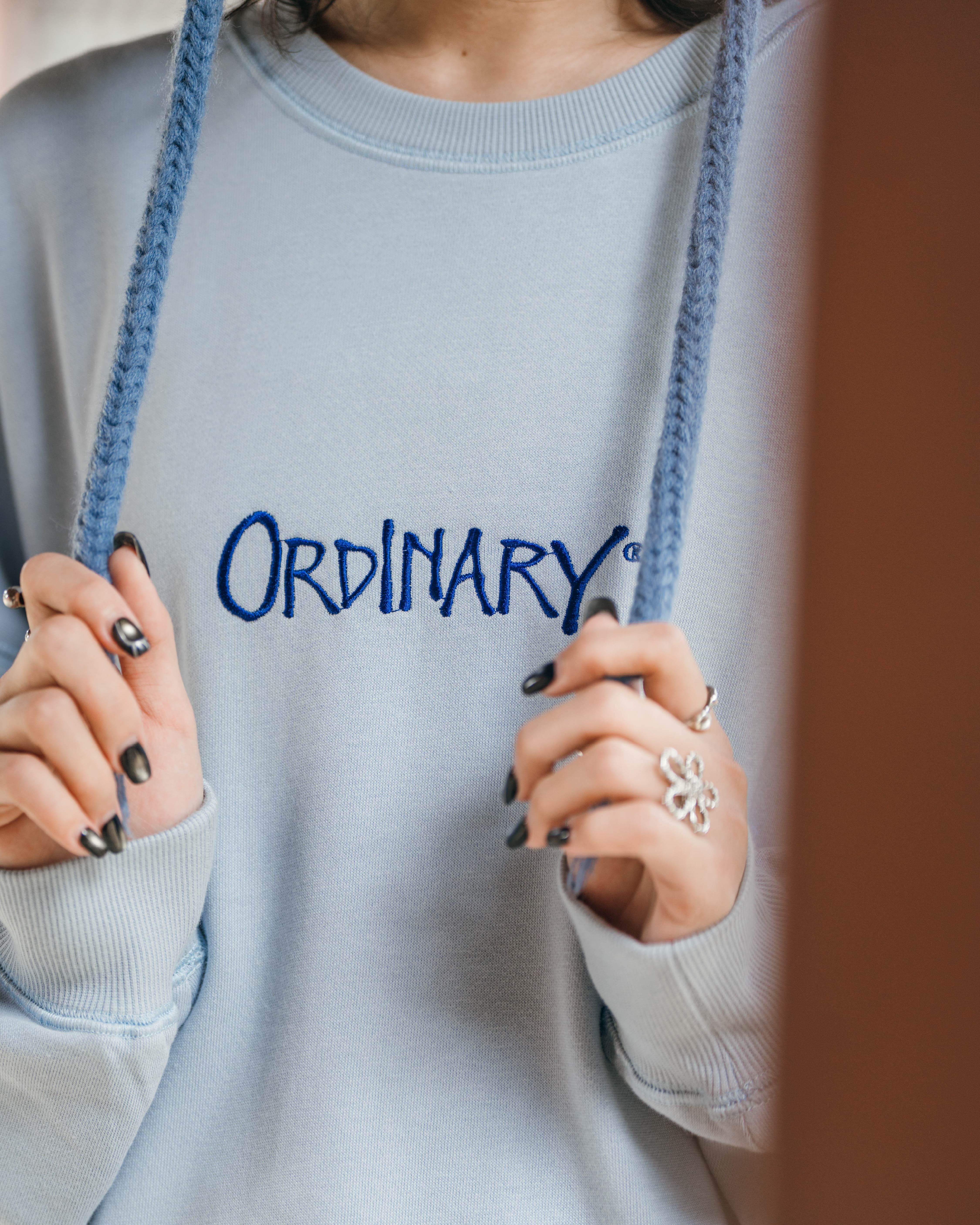 Ordinary 口袋小鐵牌Logo大學Tee