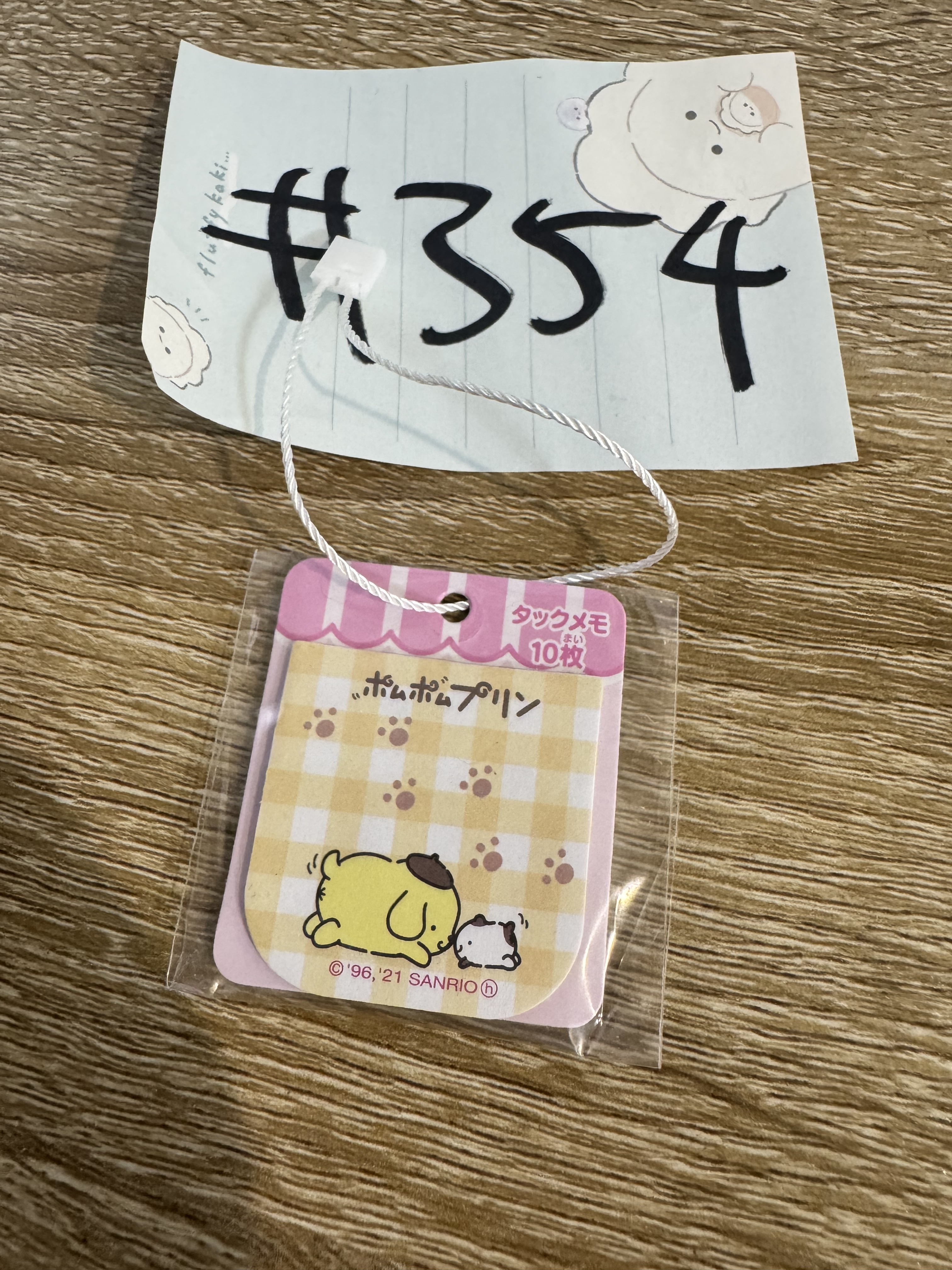 Sanrio 布甸狗 紙品#354