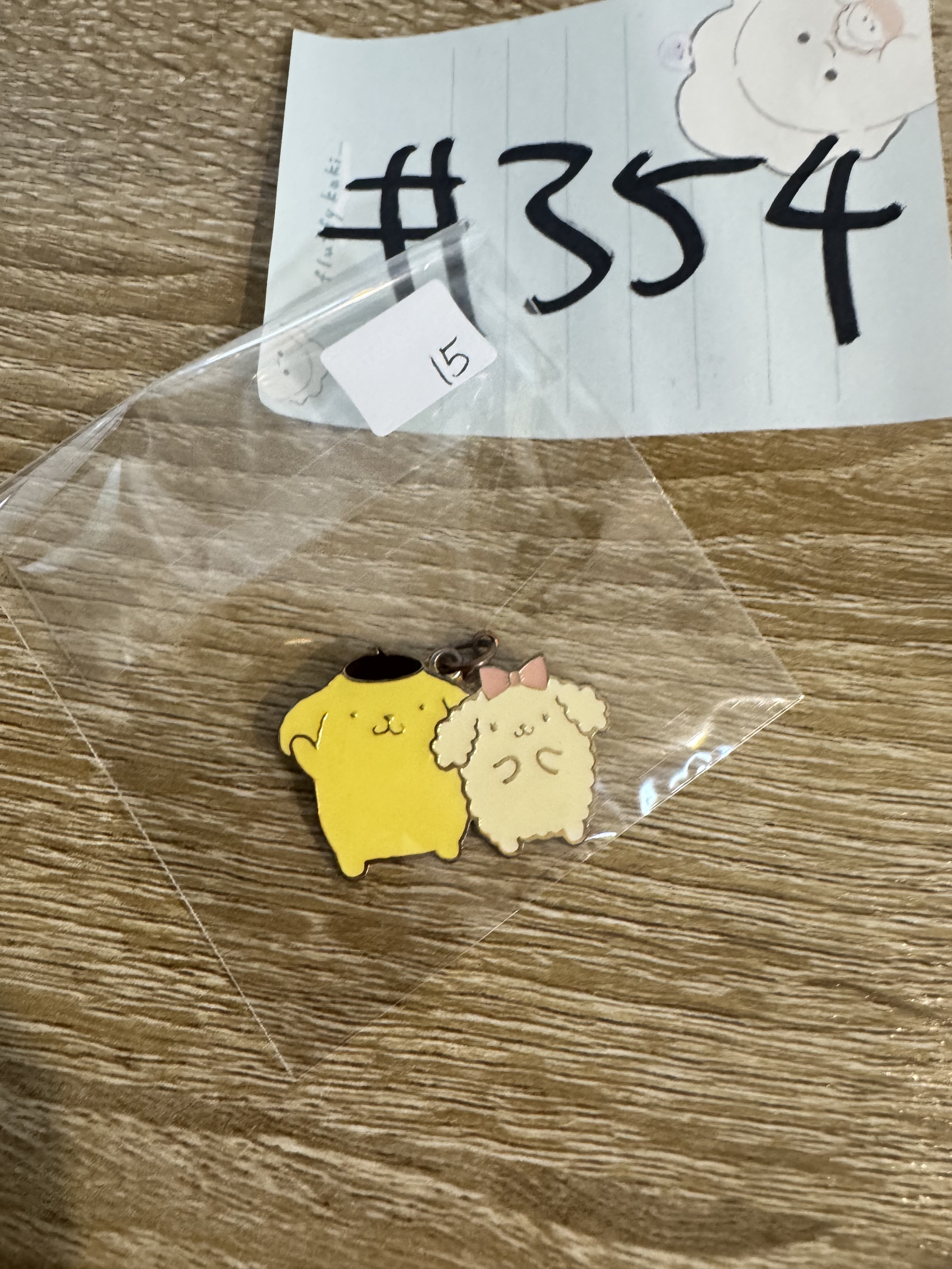 Sanrio 2人 掛件  #354