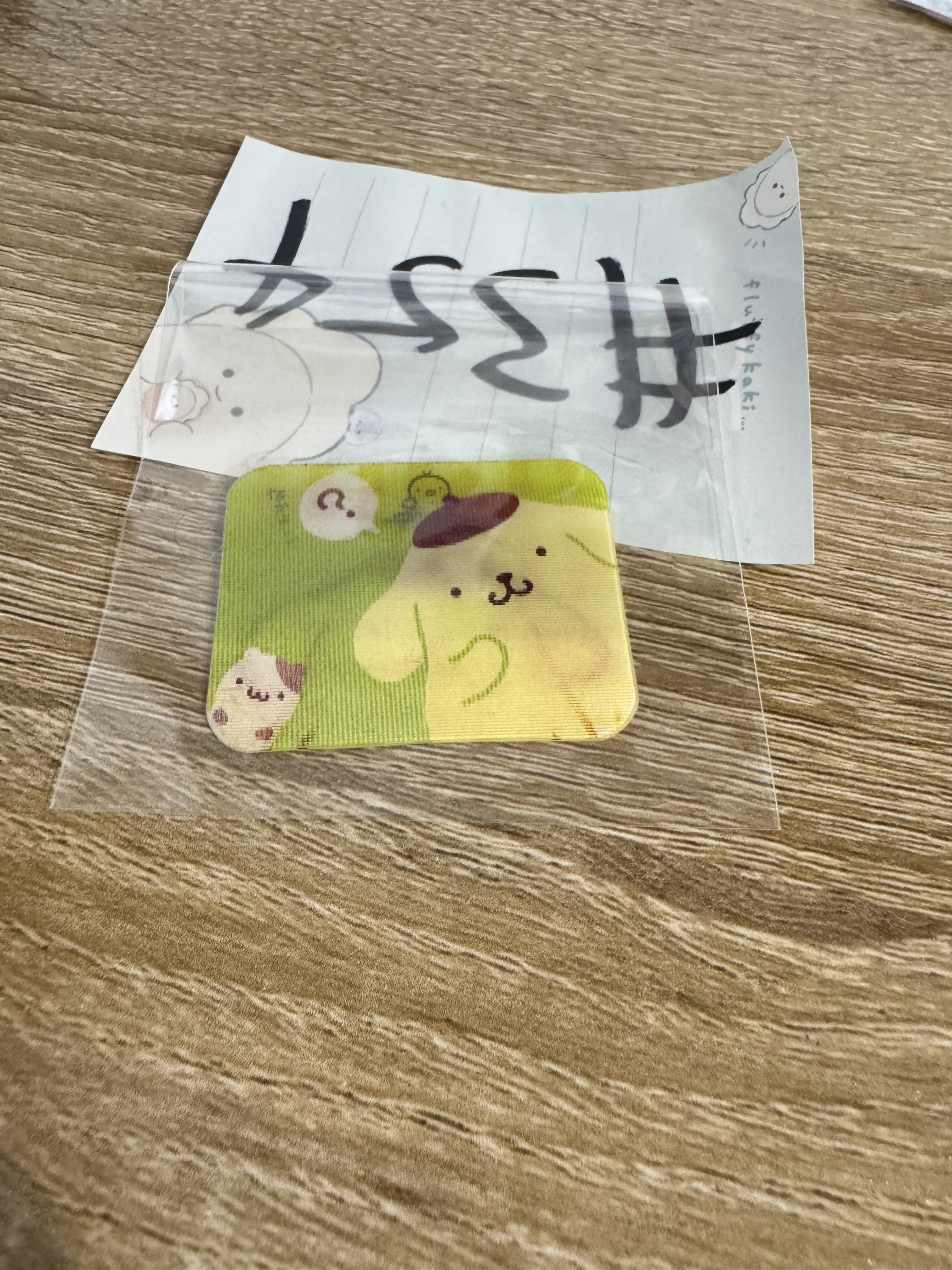 Sanrio 布甸狗 3D 小卡 #354