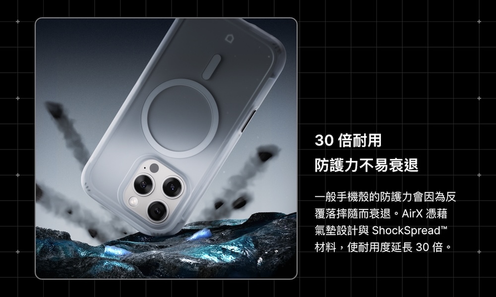 小花喜怒哀樂 犀牛盾 AirX