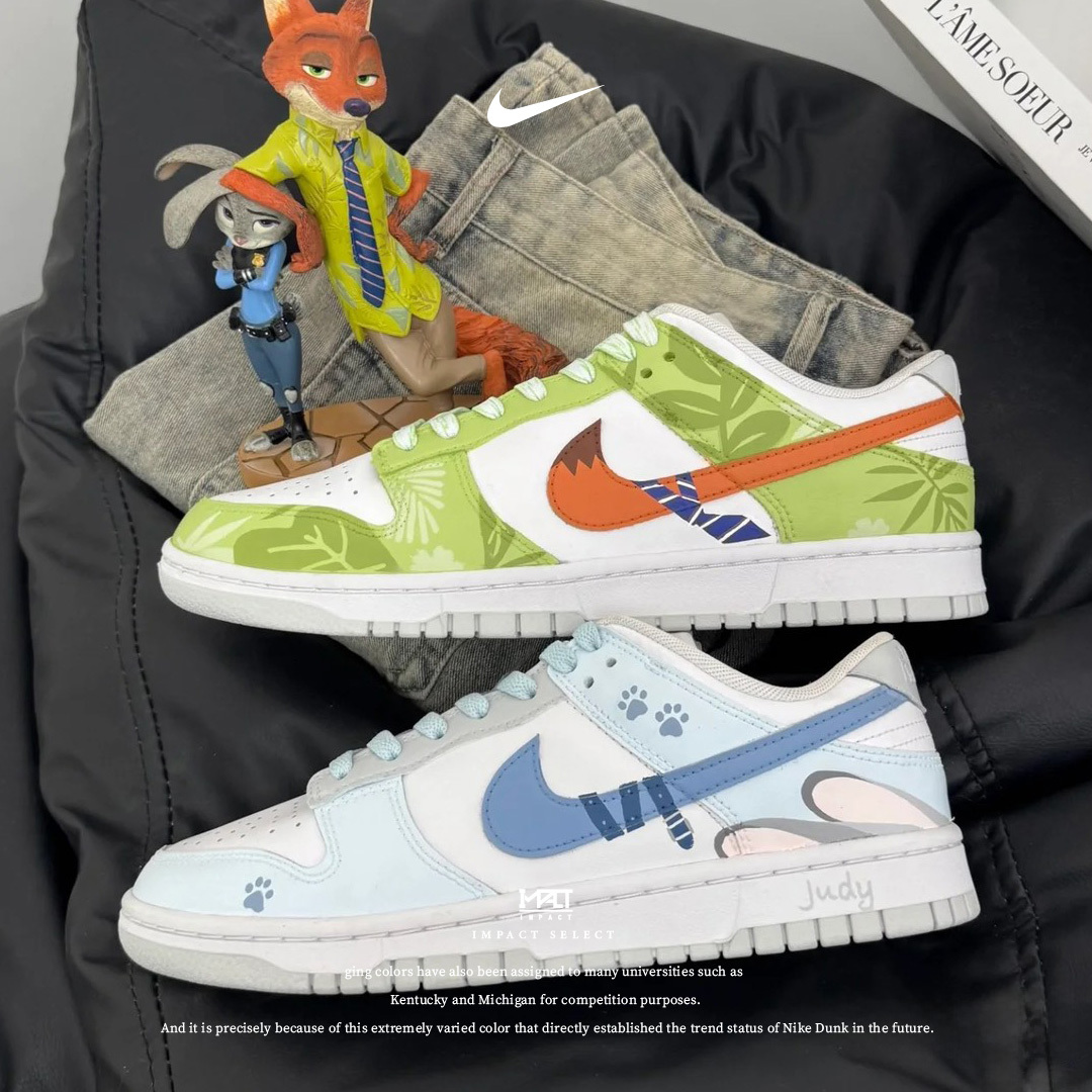 【訂製款】Nike Dunk 動物方城市 最佳拍檔 茱蒂 尼克
