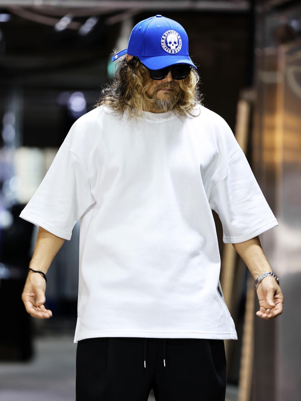 多層抓絨短袖T卹