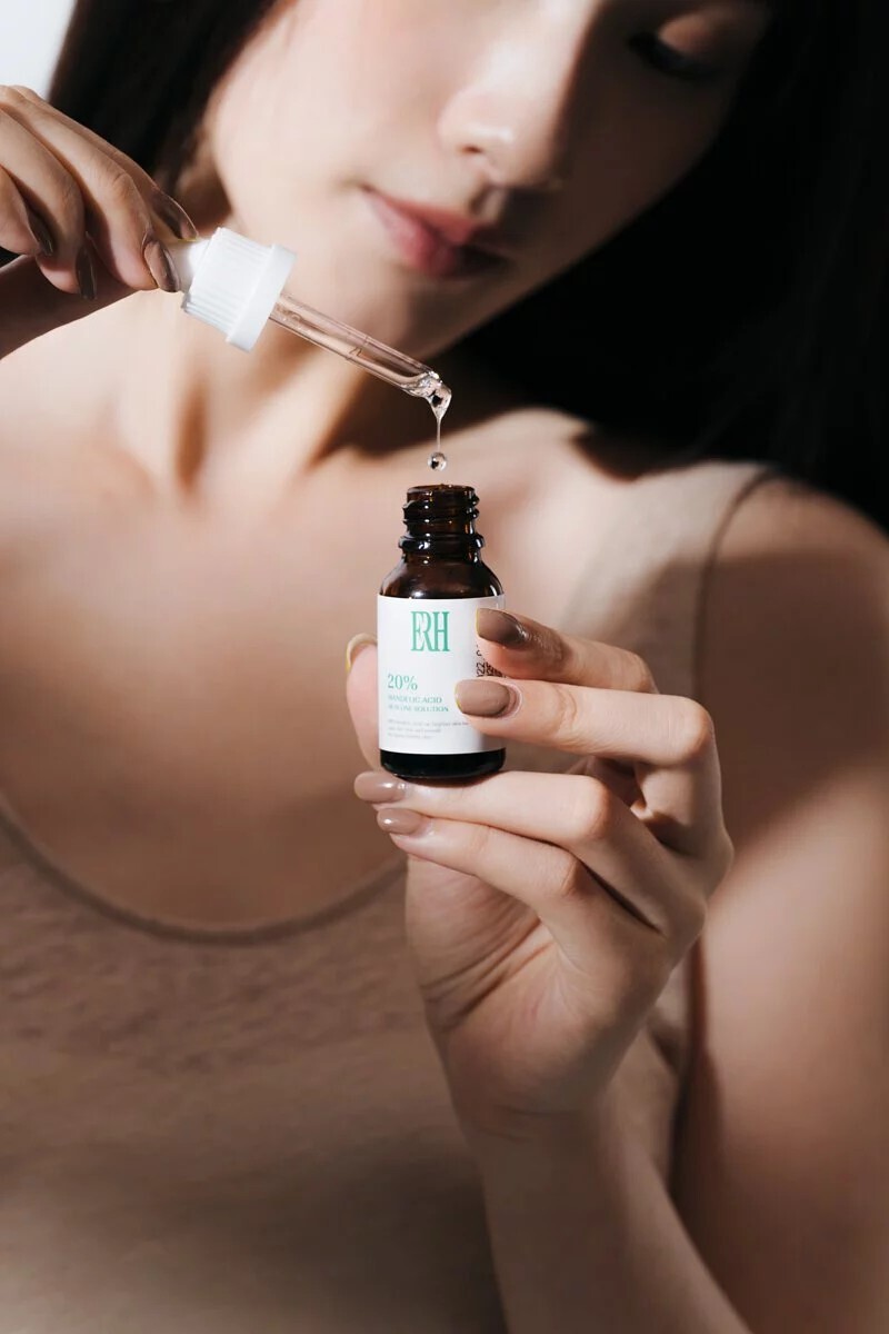 ERH獨家精胺酸緩釋技術：讓20% 杏仁酸高濃度更好相處