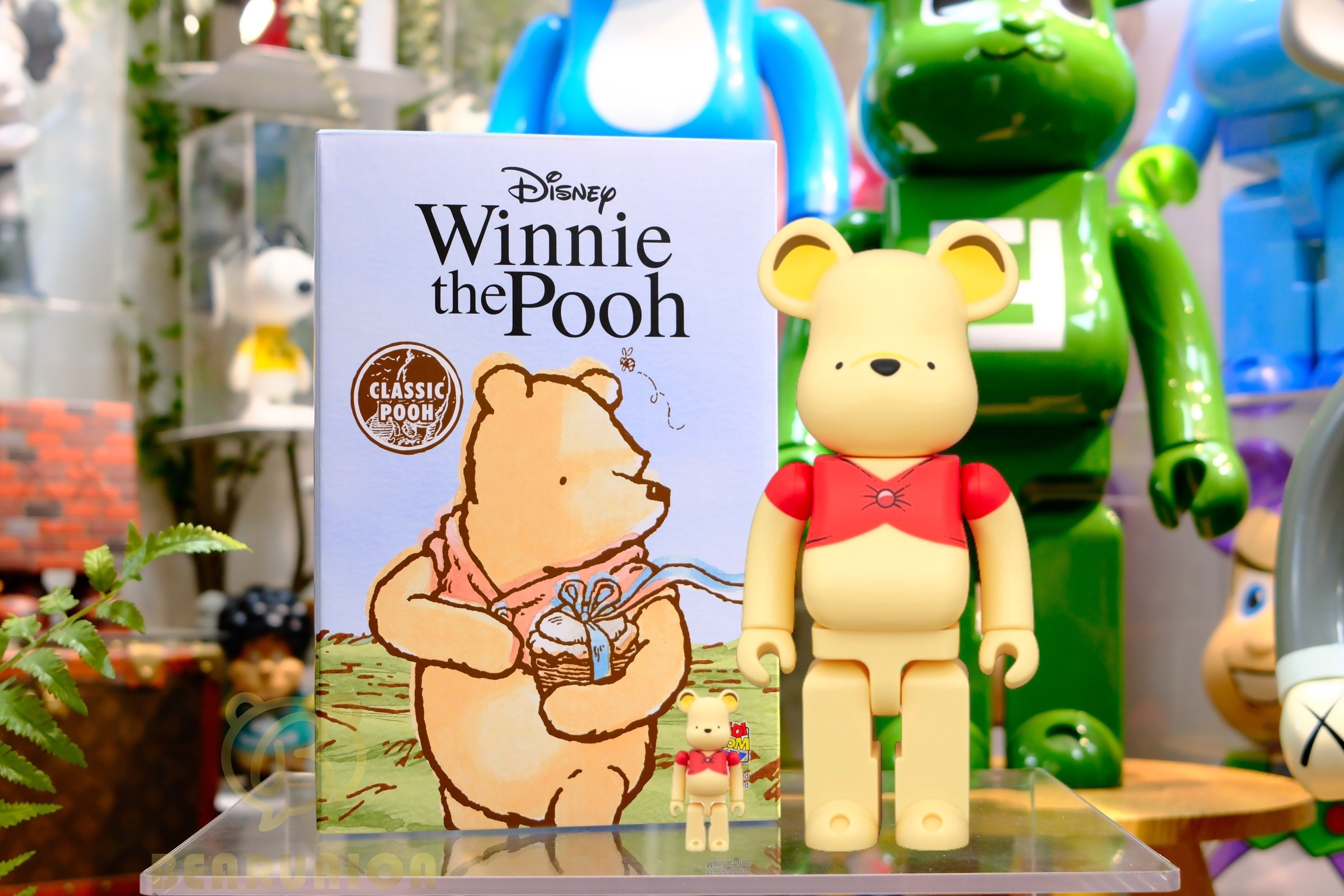 🥇現貨🥇Bearbrick 400% 100% Winnie the Pooh
