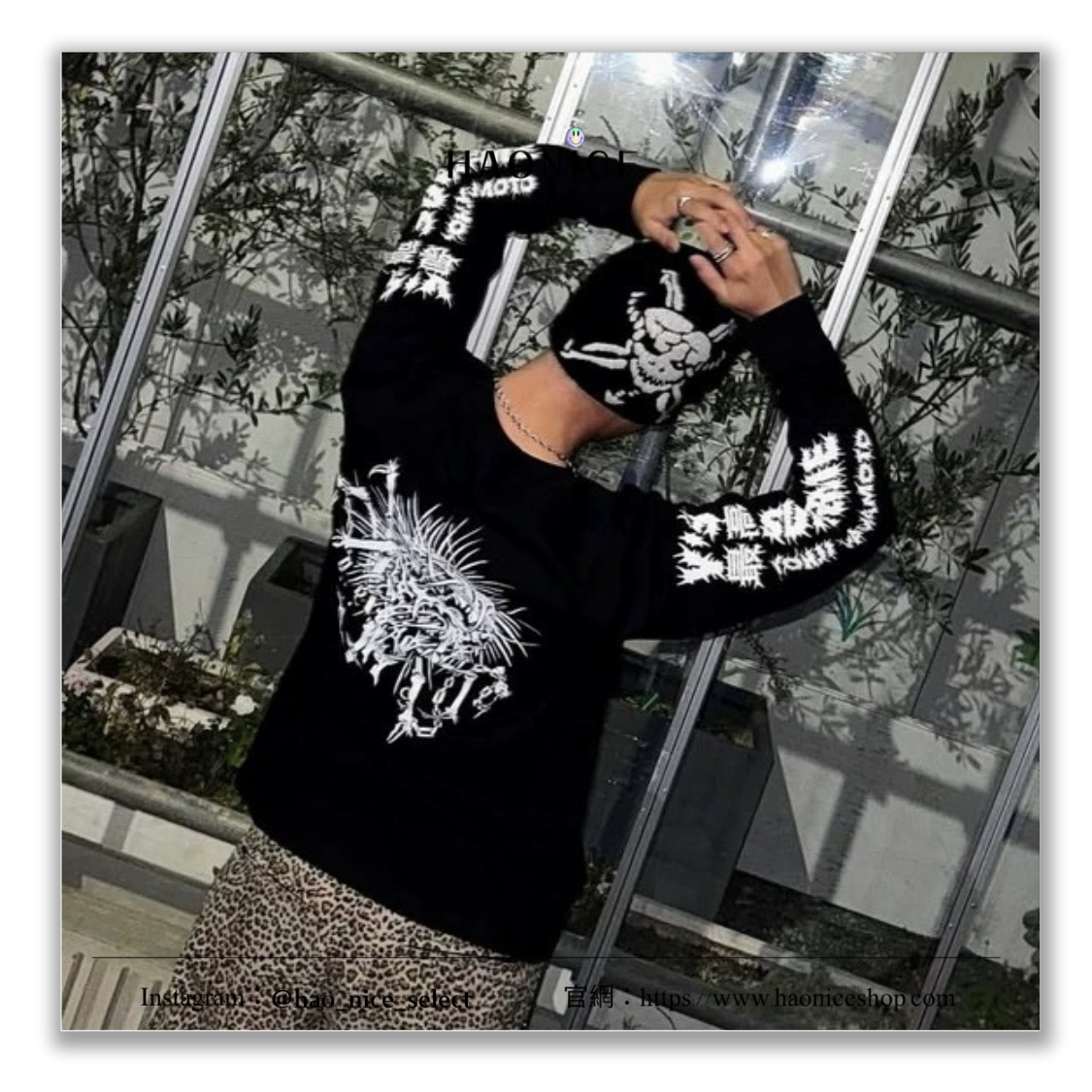 【HAO NICE】潮到不行🤩Supreme x 山本耀司 Y’s 聯名🇺🇸經典狂野 解構風 長袖 長T 大學T