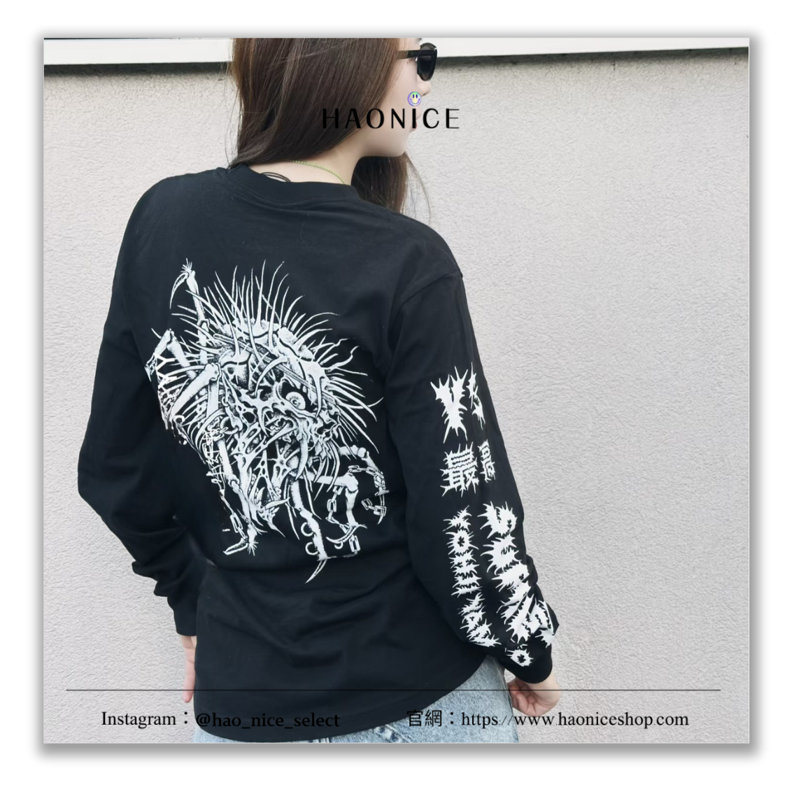 【HAO NICE】潮到不行🤩Supreme x 山本耀司 Y’s 聯名🇺🇸經典狂野 解構風 長袖 長T 大學T