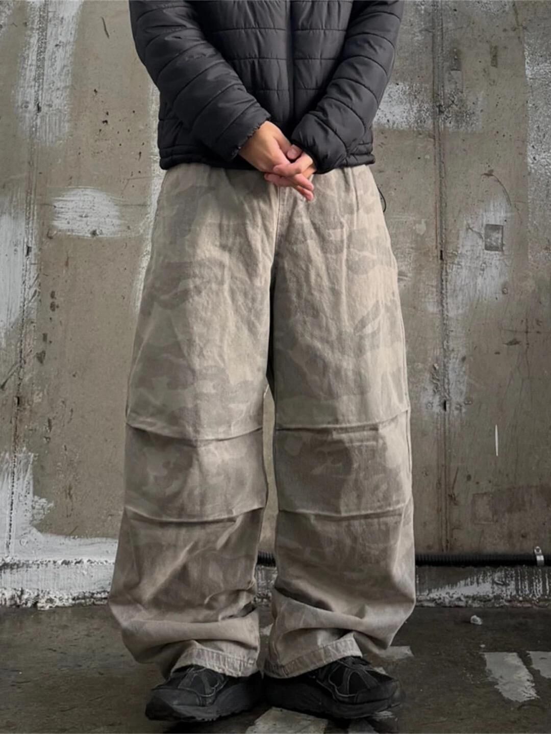 迷彩鬆身褲 P3220