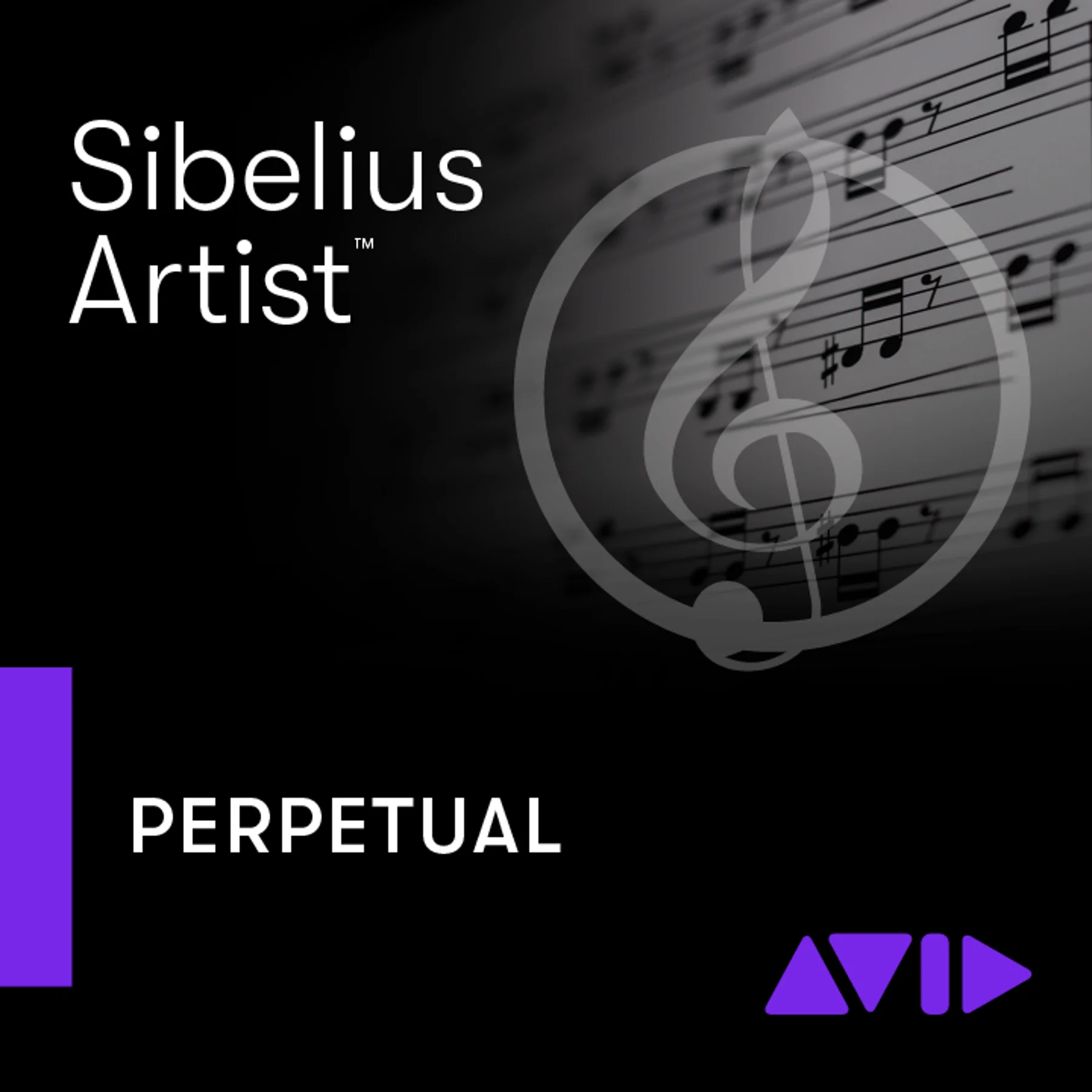 Avid Sibelius Artist 永久授權｜記譜軟體 (含1年升級與支援)