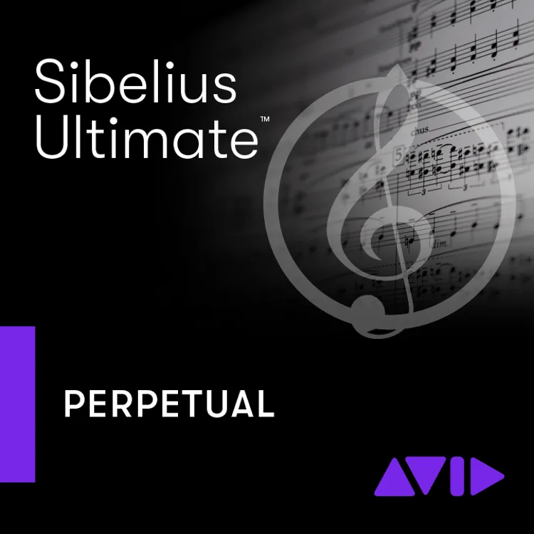 Avid Sibelius Ultimate 永久授權版｜記譜軟體 (含1年升級與支援)