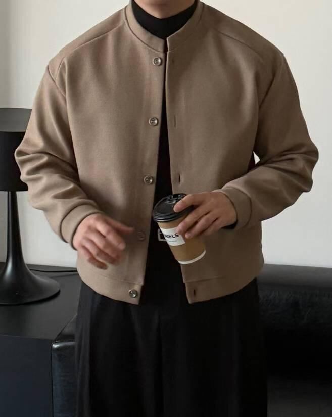 淨色開胸外套 JK2743