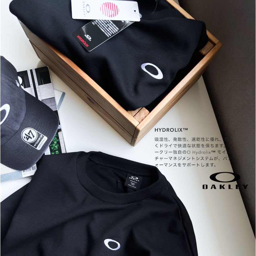 Oakley O Hydrolix™️ 機能面料 大學Tee｜🇯🇵Japan limited｜