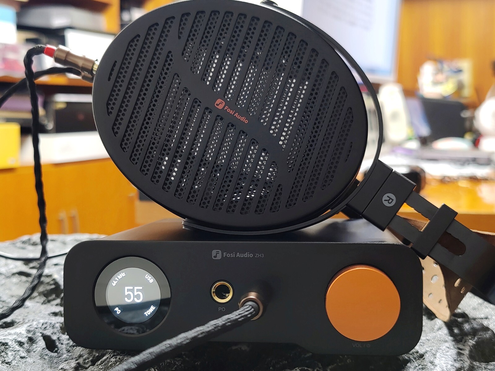 [組合優惠] Fosi Audio i5 開放式頭戴耳機及 ZH3 平衡解碼前級耳擴一體機