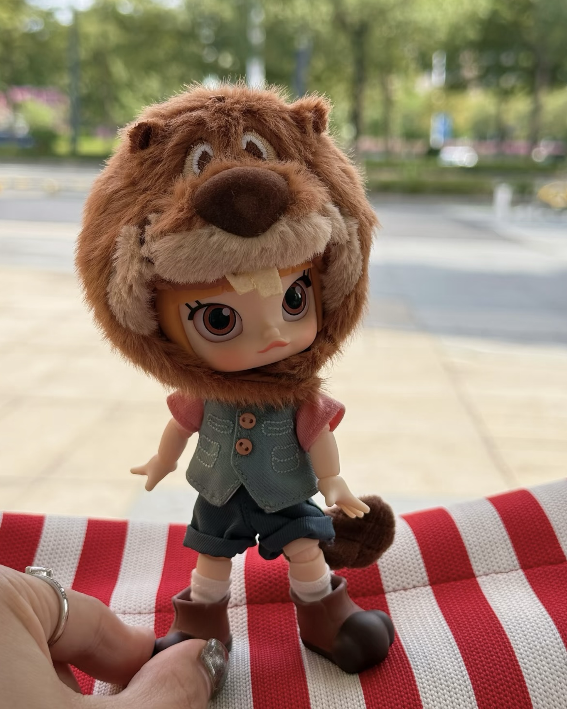 <官方正版>POPMART 泡泡瑪特 MOLLY 動物方城市2 可動人偶 1/12 聯名 盲盒 公仔 擺件 收藏