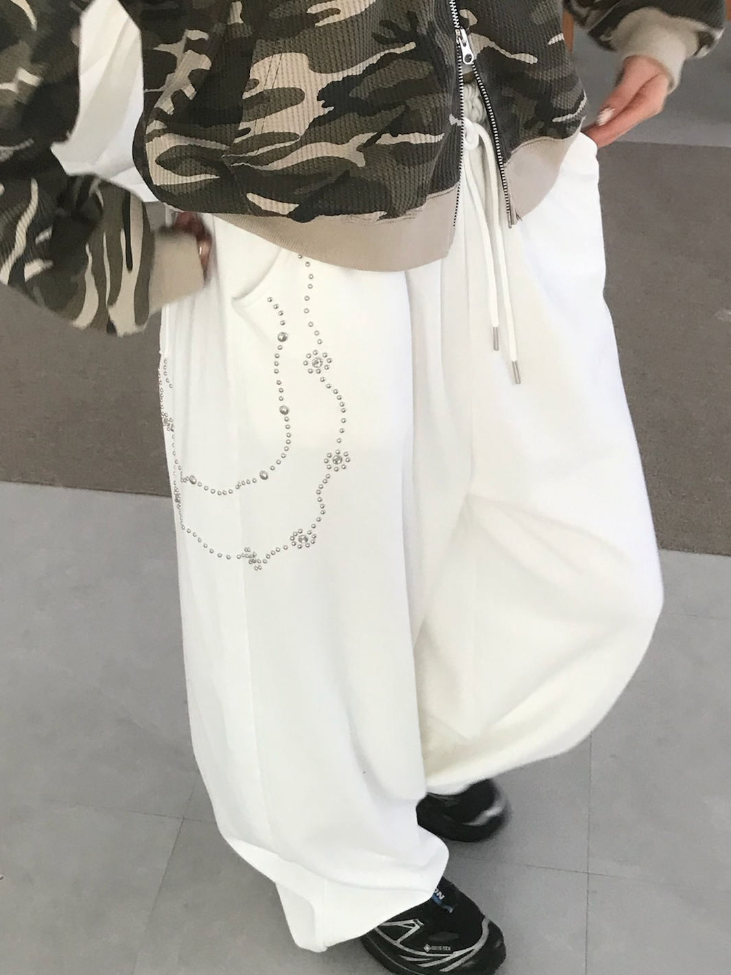 Stud Keyring Pants #長褲