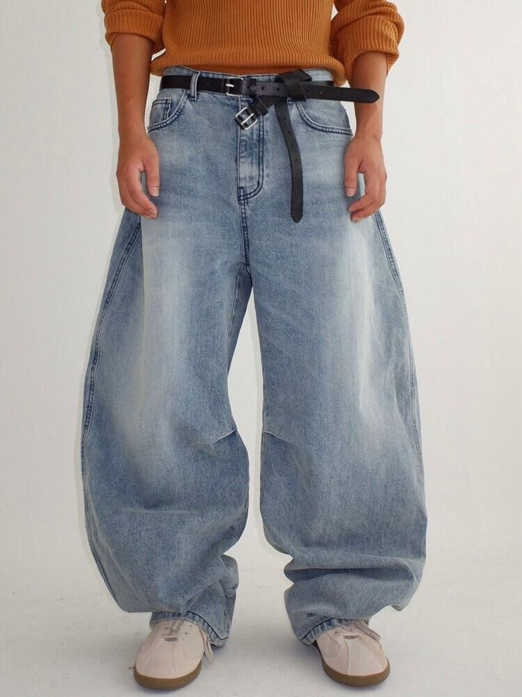 洗水鬆身牛仔褲 Tac-0322J