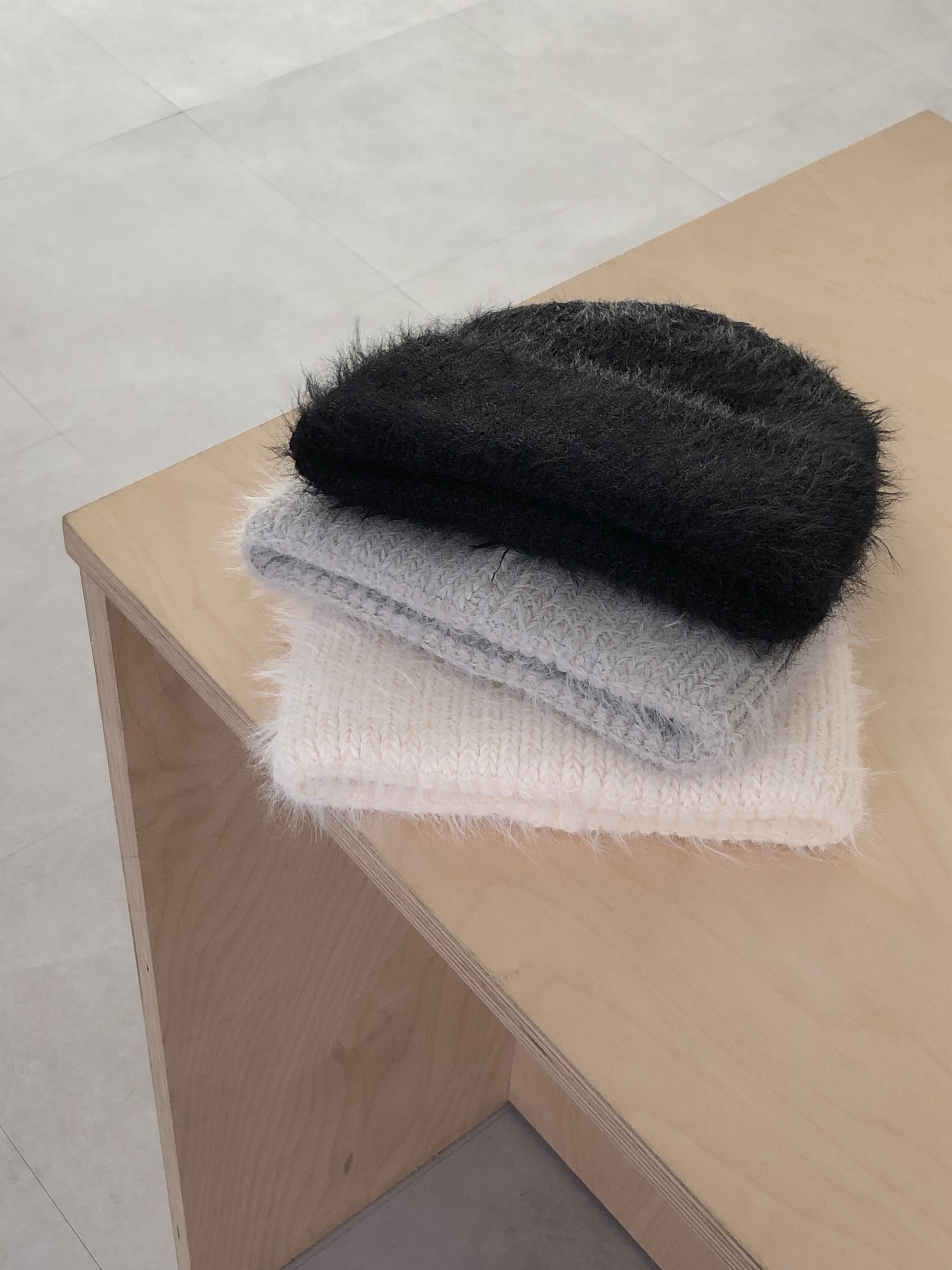 Winter Angora Beanie