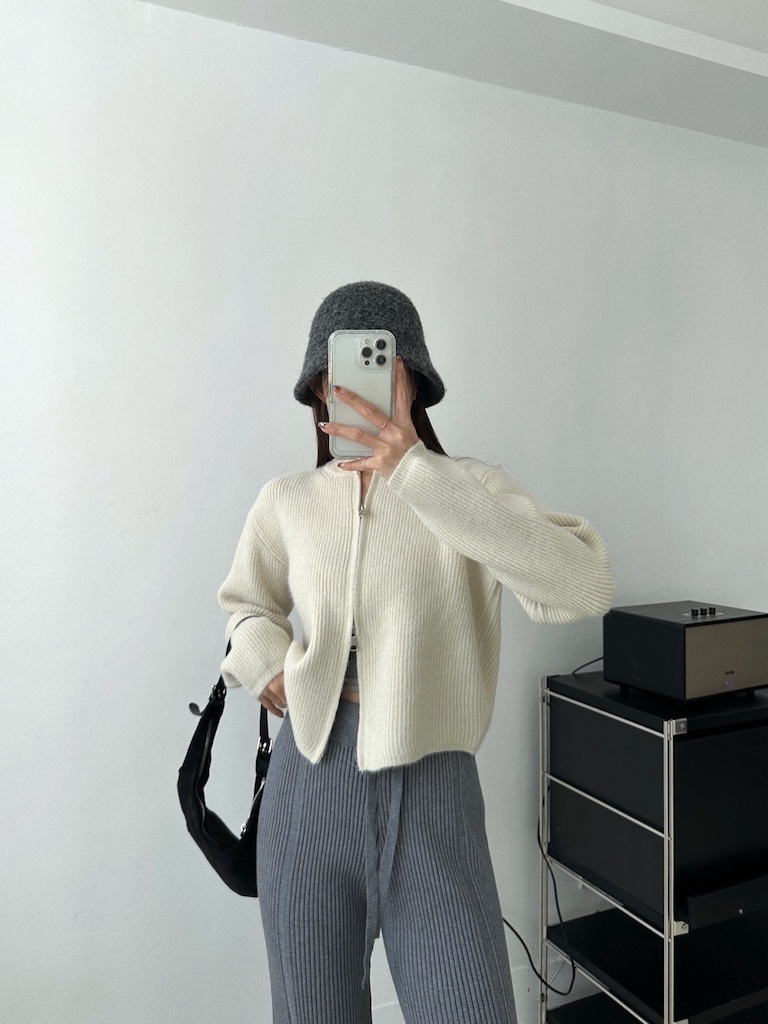 修飾臉型毛呢帽