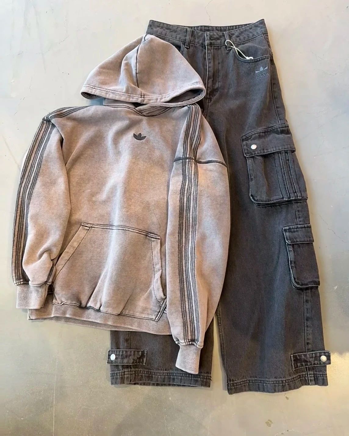 (預訂) Adidas Washed Hoodie