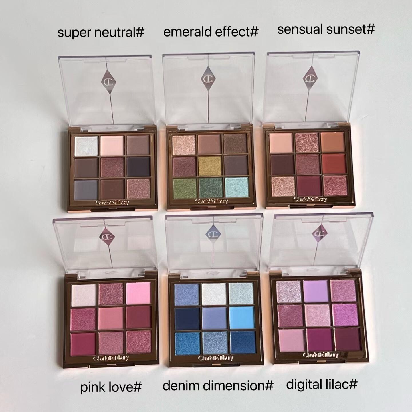 Charlotte Tilbury 九色眼影盤