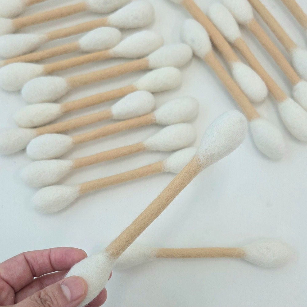 韓國直送_巨化版棉籤（羊毛+貓草）貓玩具