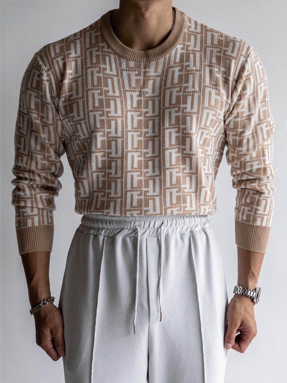 Bali 肌肉圓領針織衫