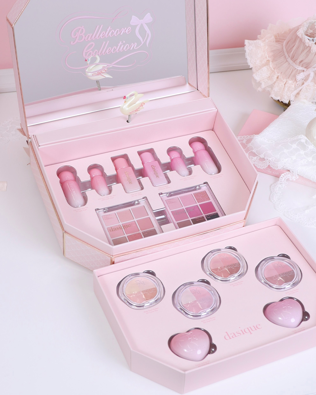 少 量 現 貨丨🎀 Dasique Balletcore Collection 芭蕾舞主題天鵝音樂禮盒套裝