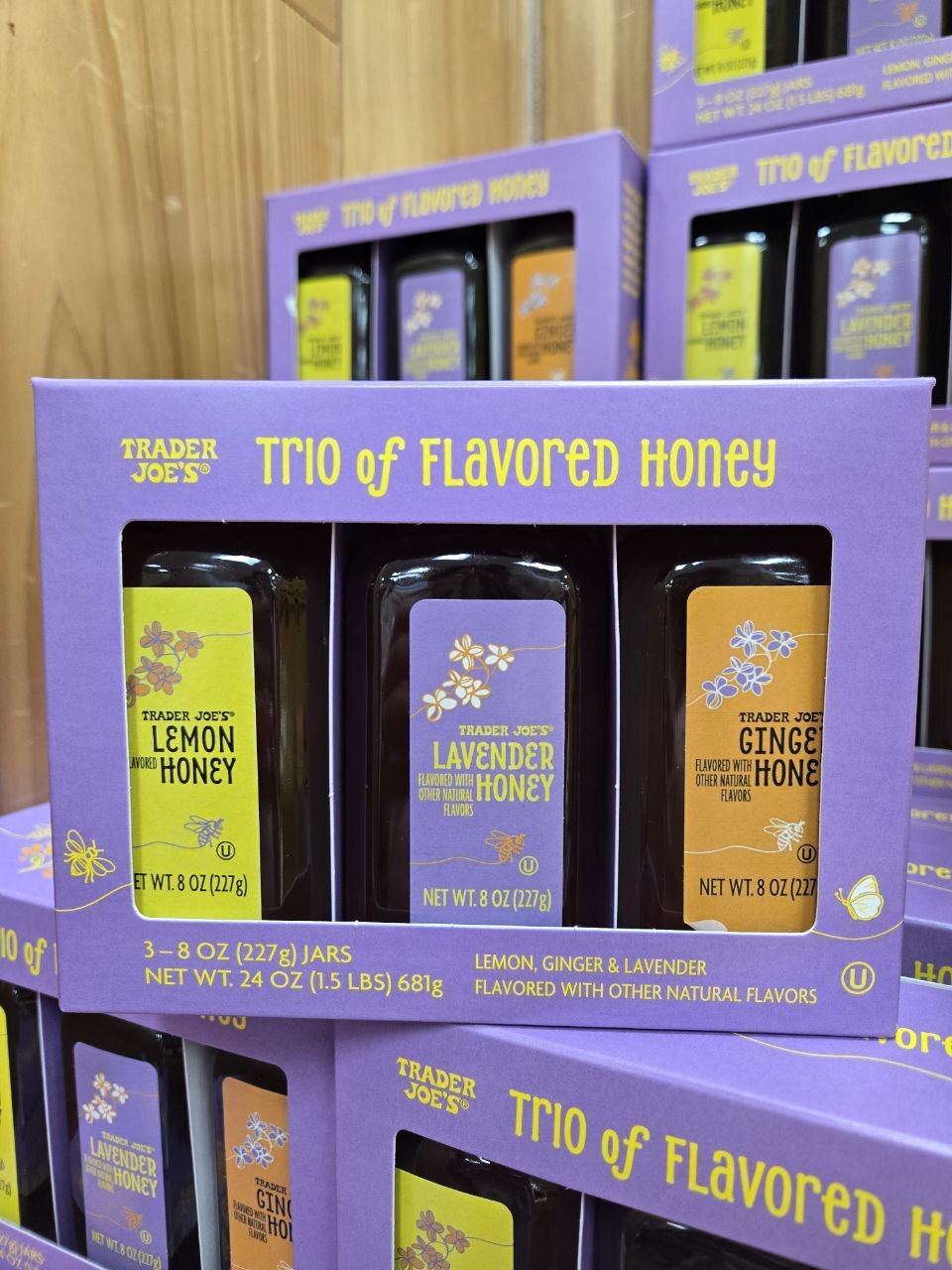[U] CW TRADER JOE'S TRIO OF FLAVORED HONEY, 00820219 (UCW100)