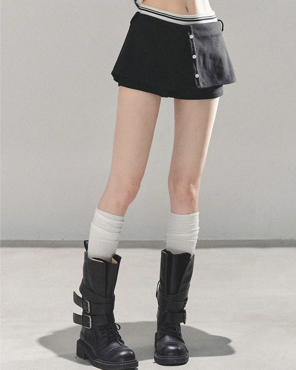 設計師家休閒雙褲頭褲裙