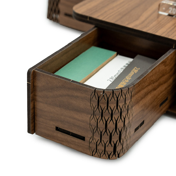 DIY材料包-旋轉材料圖鑑盒,可撓式結構設計