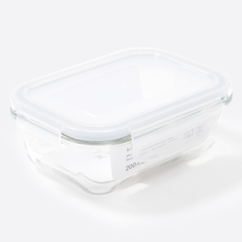 SP 耐熱玻璃保鮮盒/370ml