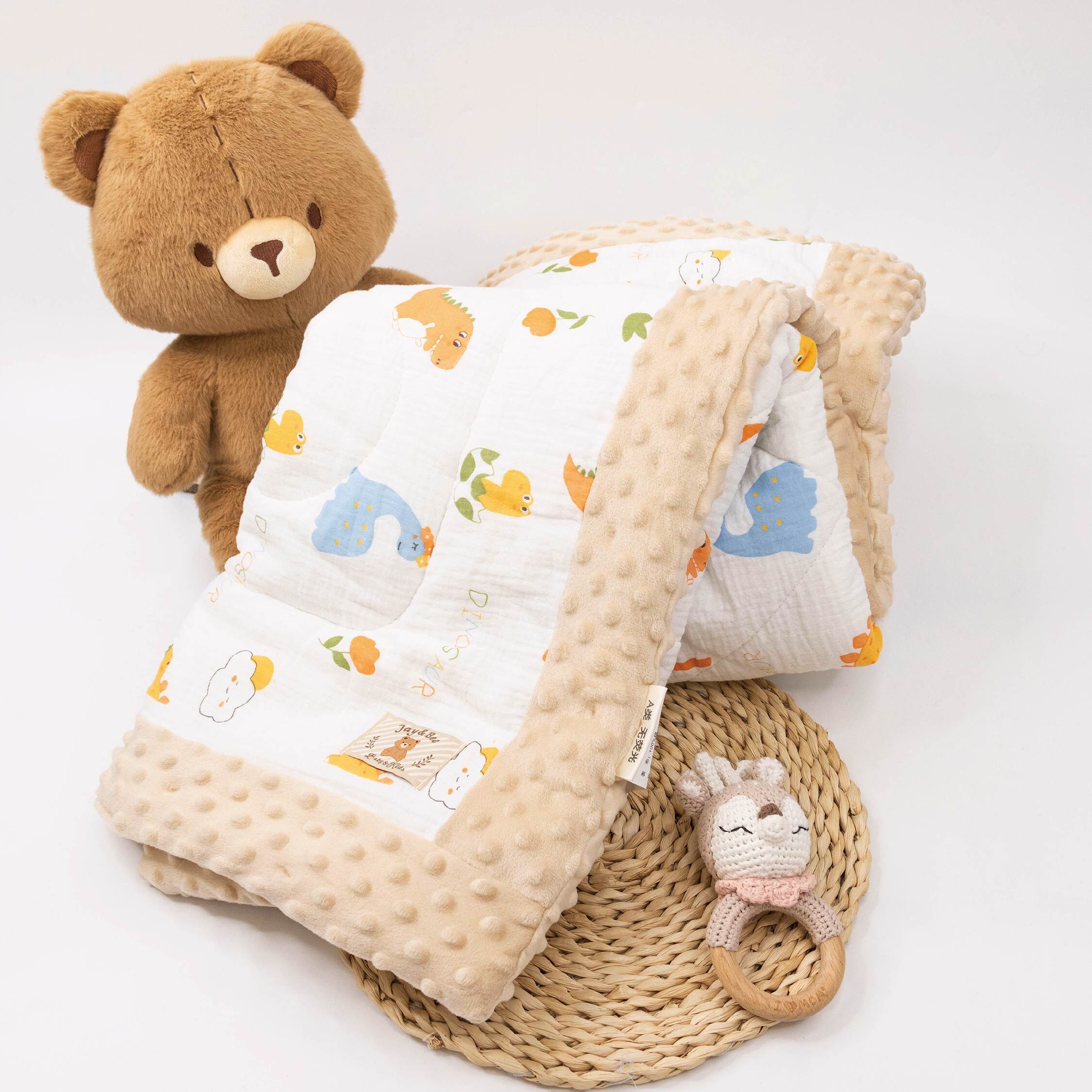 【JS0378】恐龍鋪棉魔粒毯(大)