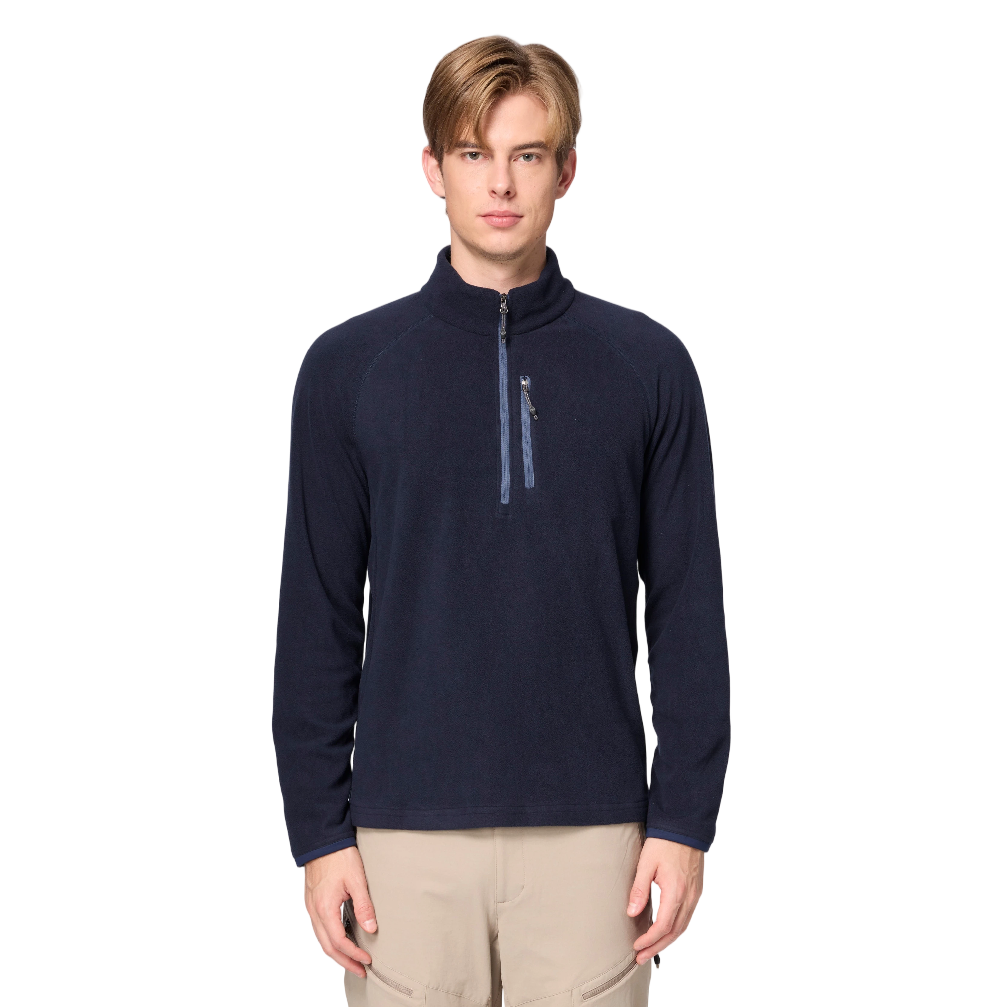 Wildland 荒野 彈性雙刷PILE保暖衣 男款(2色) 01WB32502