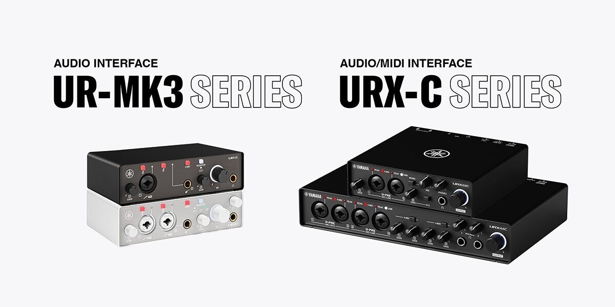 YAMAHA UR-MK3 與 URX-C 系列錄音介面
