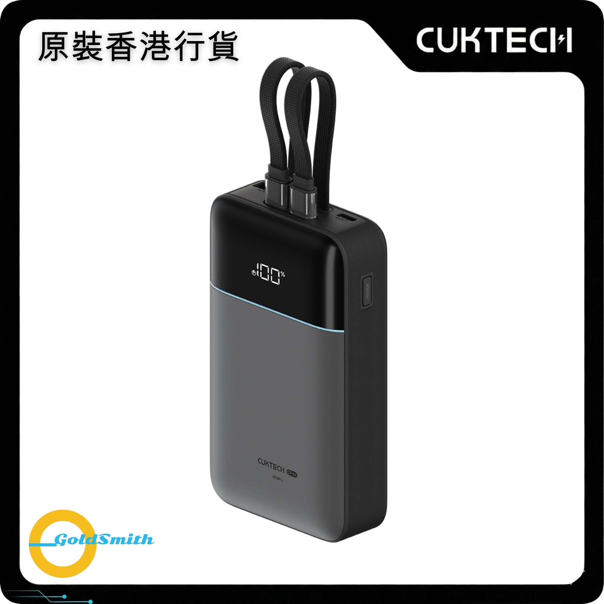Pin Dự Phòng Cuktech CP24 LPB200N Power Bank 20.000mAh