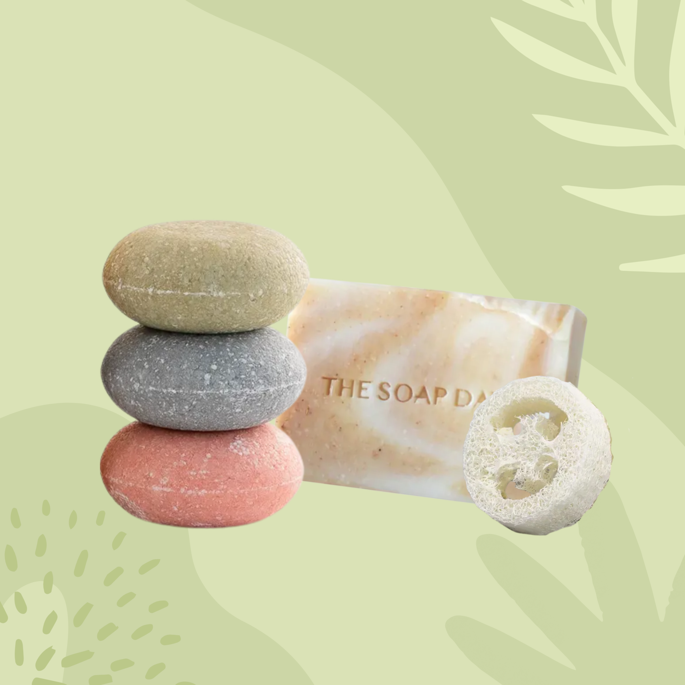 【優惠組合】CLOEE 60g三入組 + 純皂全身皂 + 絲瓜絡皂盤