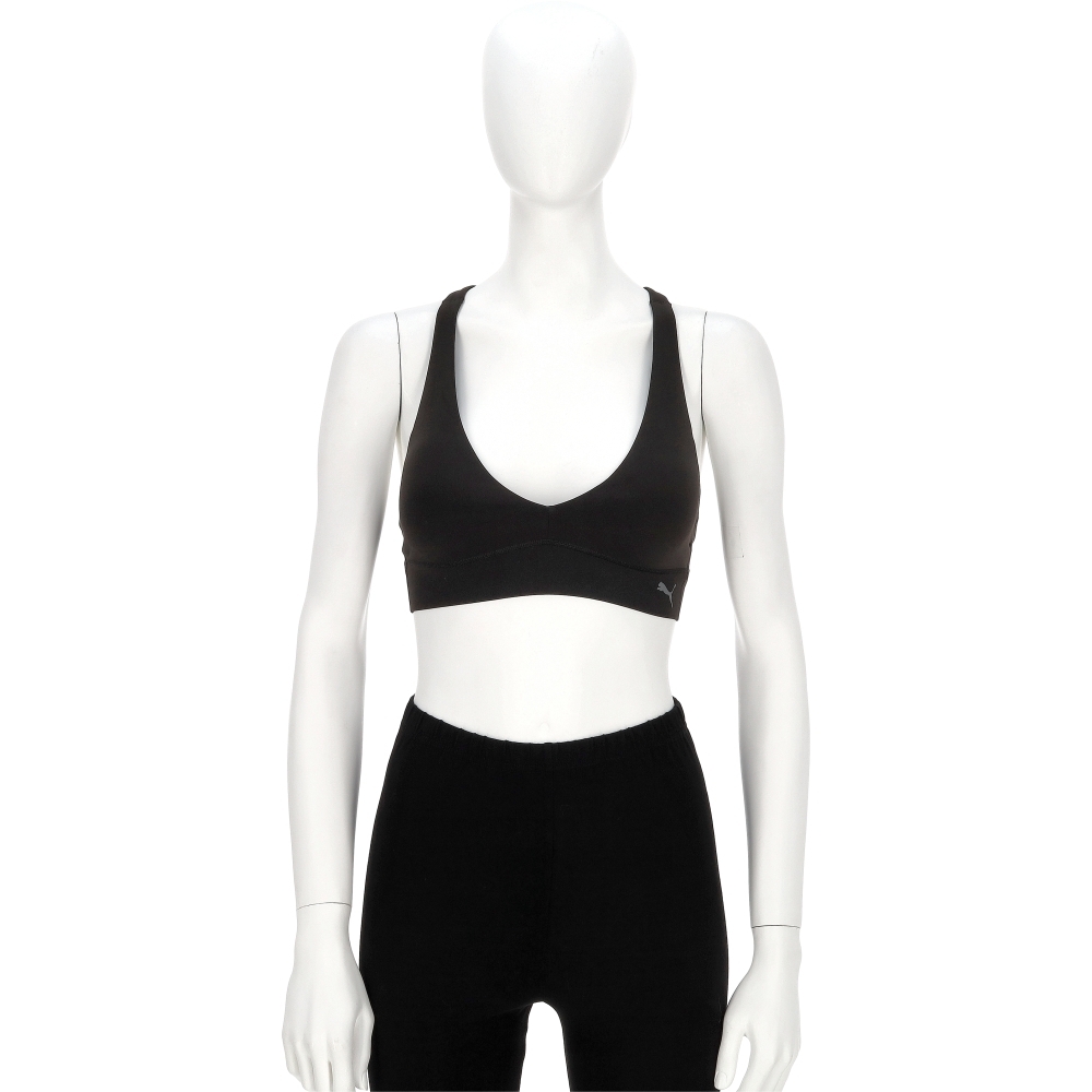 Puma 訓練系列 Shapeluxe 女款 黑色 歐規 低衝擊 低強度 吸濕 排汗 運動 內衣 52748101