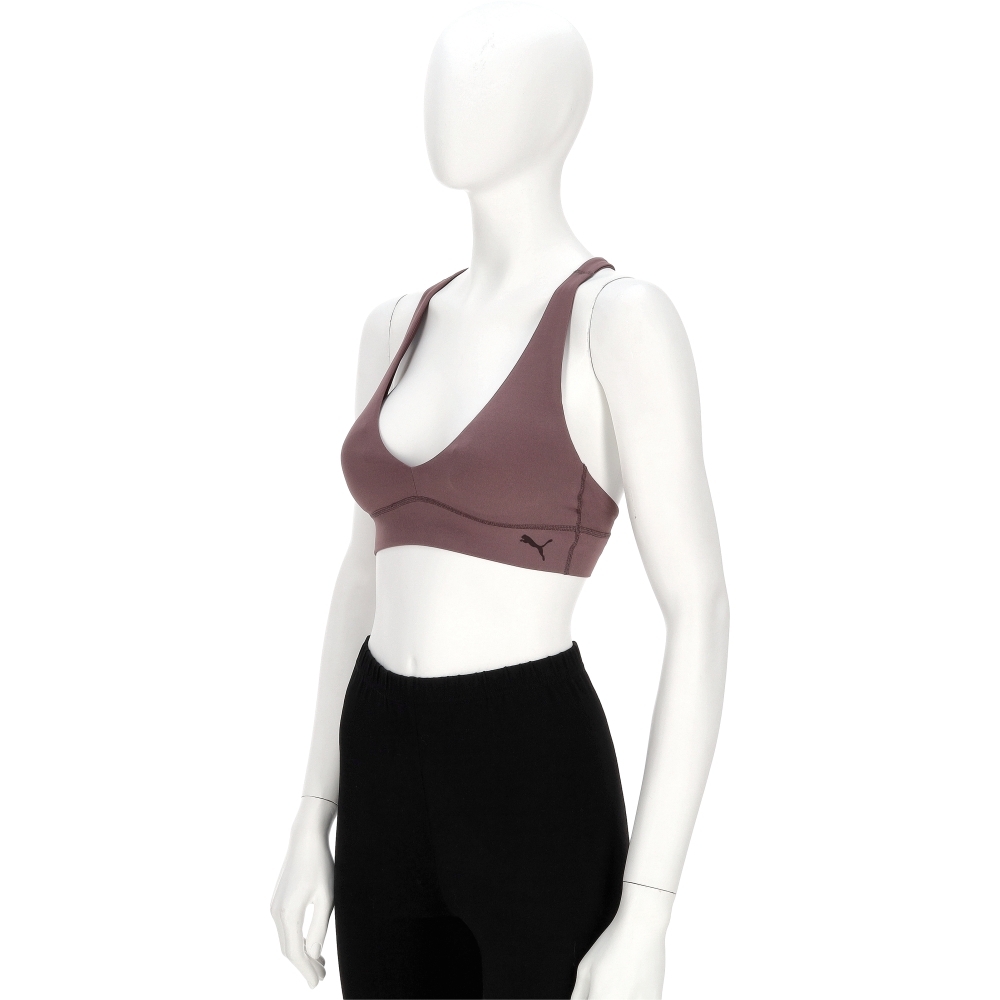 Puma 訓練系列 Shapeluxe 女款 可可棕色 歐規 低衝擊 低強度 吸濕 排汗 運動 內衣 52748188