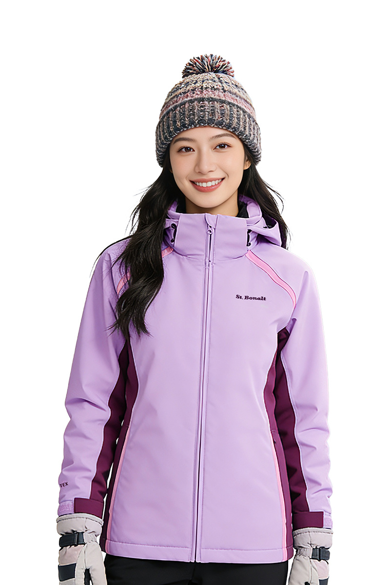 時尚純色防水防風 保暖雪服 │女款 FW3007 (雪衣 滑雪服 滑雪配備 雪地)