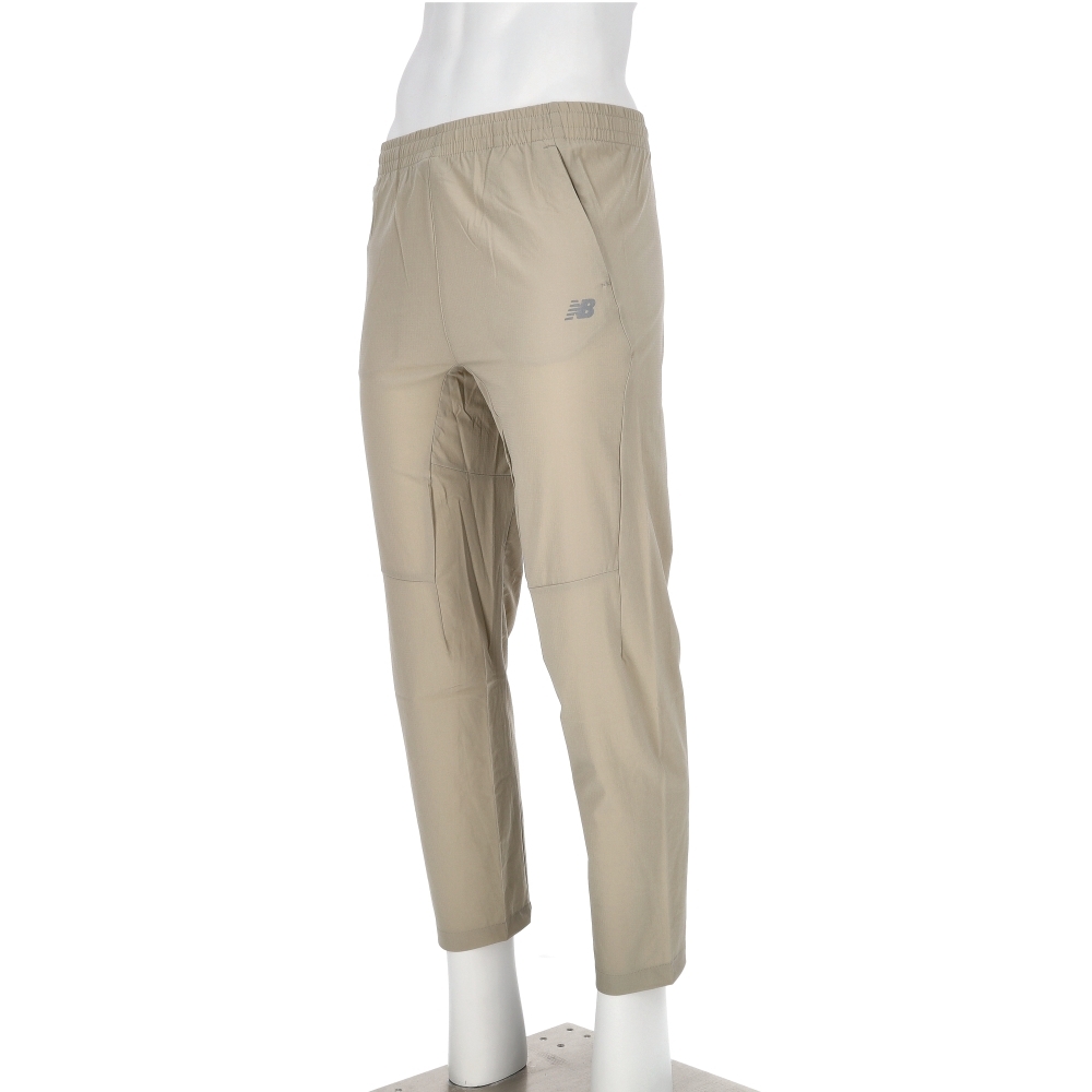 New Balance 男款 卡其色 彈性腰圍 抽繩 運動 休閒 長褲 5872540288